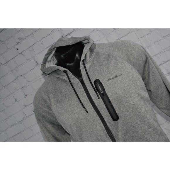 Eddie Bauer Other - Eddie Bauer Athletic Jacket Free Dry Running Mens Size Large Gray Polyester